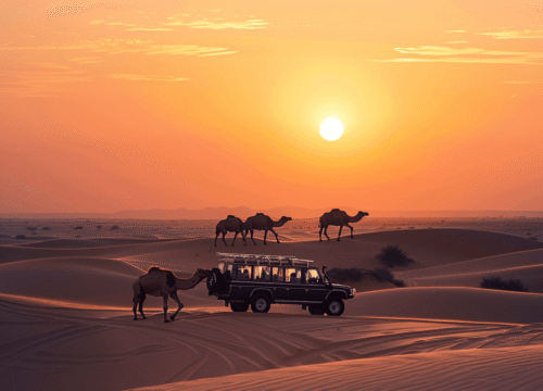 Safari matinal en quad dans le désert oriental : entre aventure et émerveillement