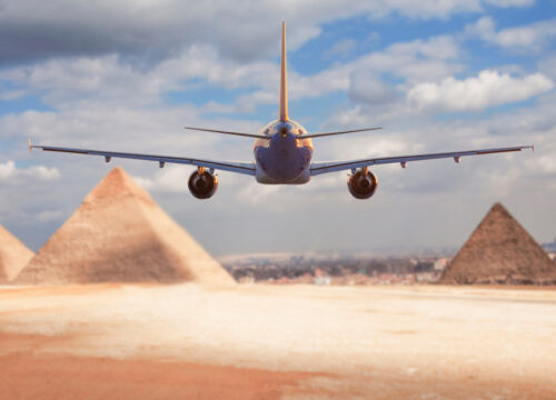 Excursion au Caire en avion