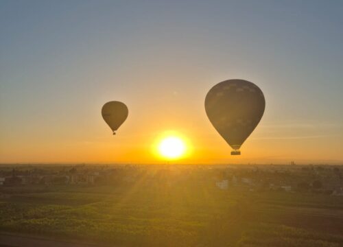 Excursion en montgolfière à Louxor