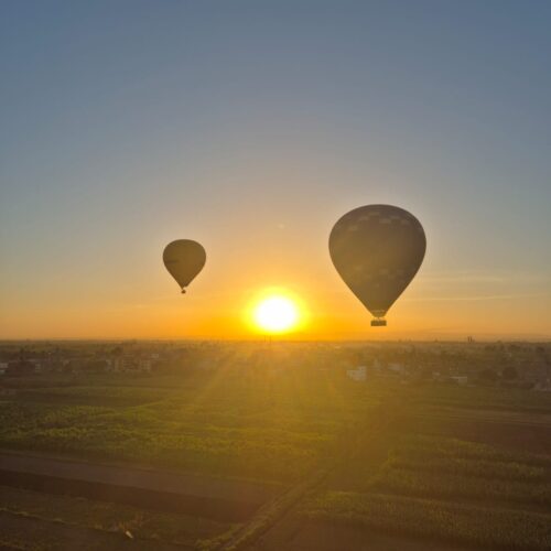 Excursion en montgolfière à Louxor
