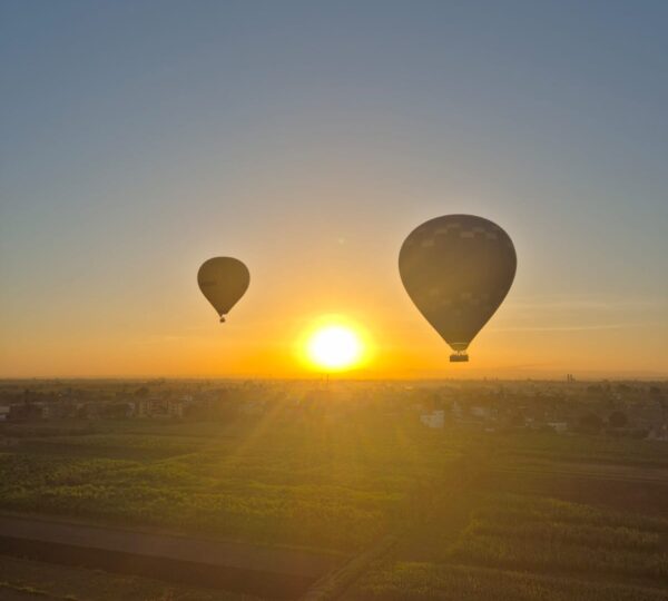 Excursion en montgolfière à Louxor