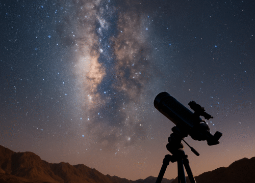 Excursion d’observation des étoiles dans le désert
