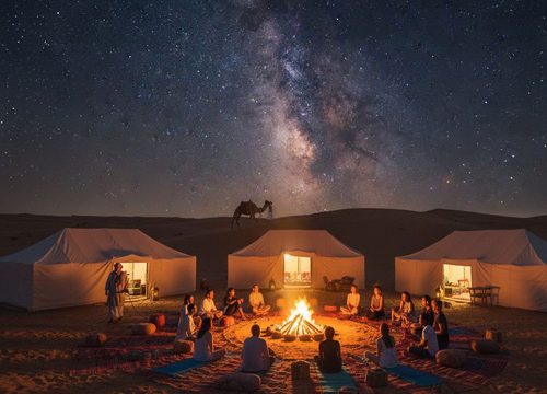 Une nuit dans le désert égyptien : quand le silence devient magique